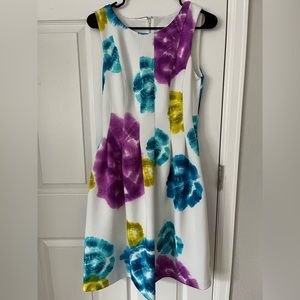 Calvin Klein Colorful Dress, size 6